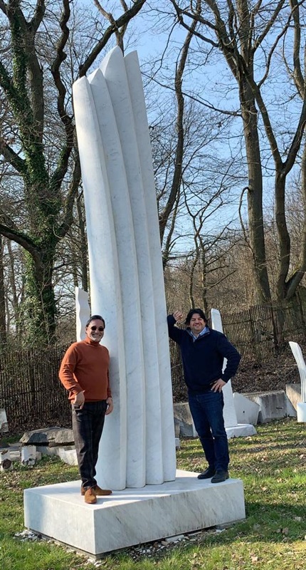 Toffoletti pursues the works of Dante and immortalizes his memory