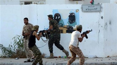 Army leading battle