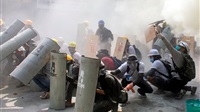 Myanmar protesters