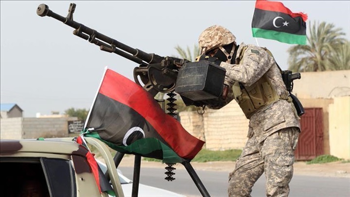 Army leading battle