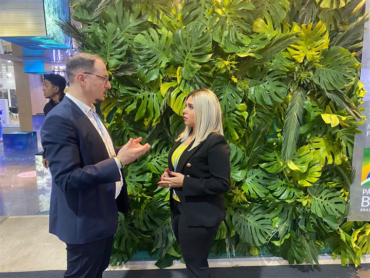Ukrainian sirens overshadow hopes of facing climate change... In gray, the Ukrainian pavilion expresses the mood of a people suffering from war at Cop27