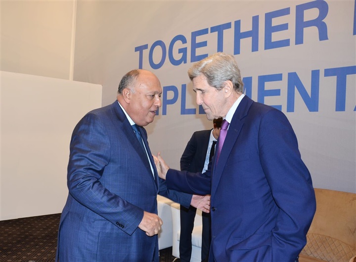 Egyptian presidency of COP27 keen on helping parties to reach consensus, FM, Shoukry to John Kerry