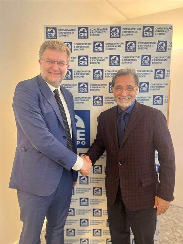 Ali meets European MPs in Brussels