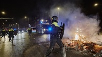 Violence erupts in