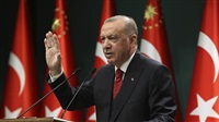 Turks fleeing repressive