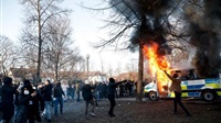 Riots in Sweden Against