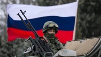 Russian troops rely