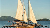 Famed racing sailboat