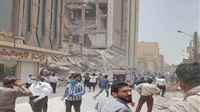 Iran building collapse