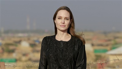 Angelina Jolie taken
