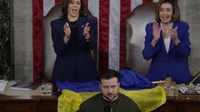 Zelensky echoes Churchill