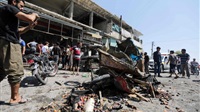 Market blast in north