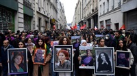 Protesters march