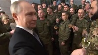 Putin toasts the